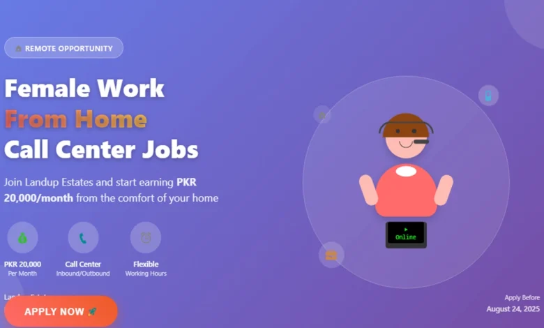 Female Work From Home Call Center Jobs