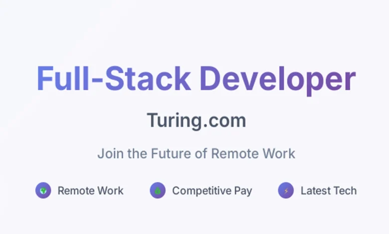 Remote Full-Stack Developer Job