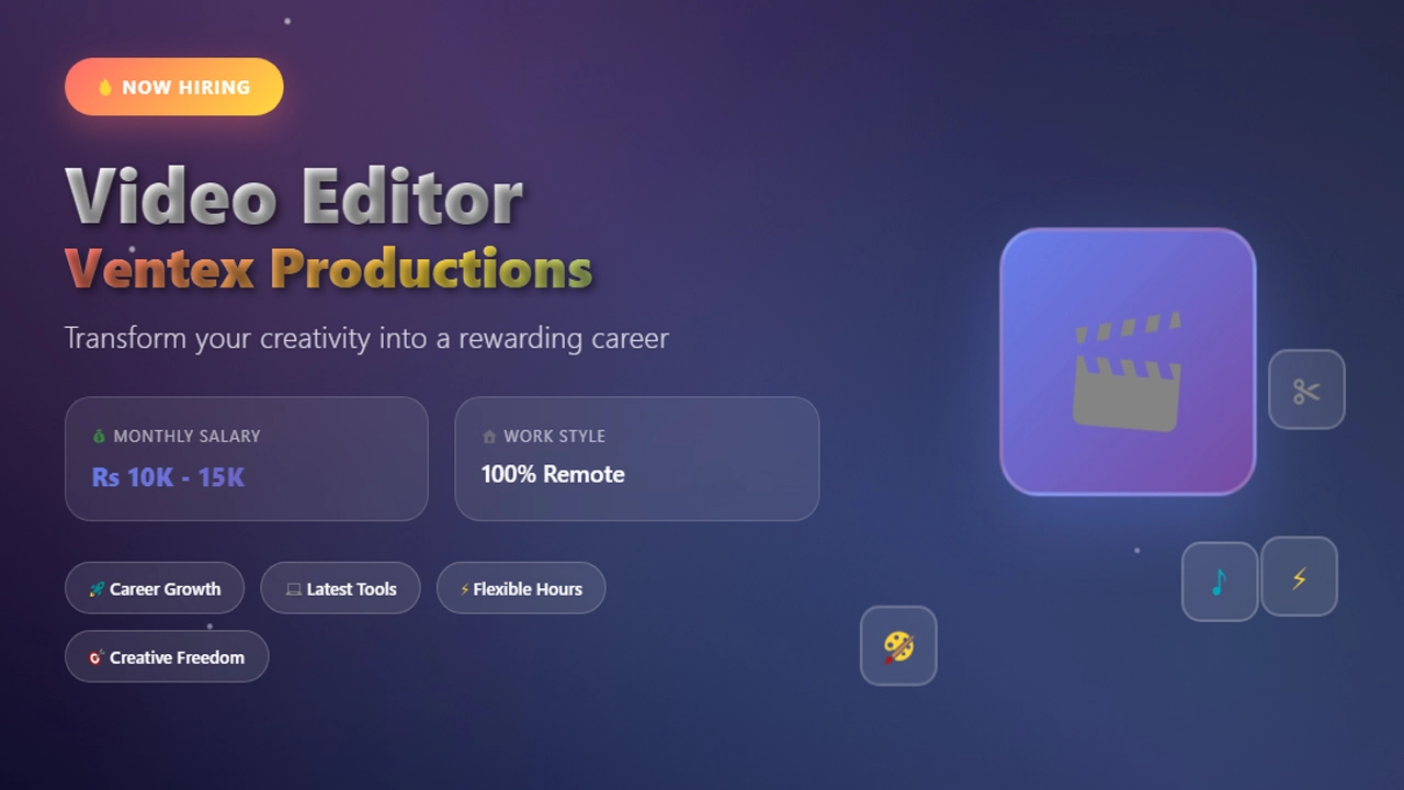 Video Editor Remote Jobs - Earn Online
